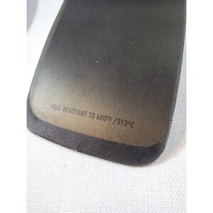 Classic Black‎ Rubber Spatula Heat Resistant 600°F Stainless Steel